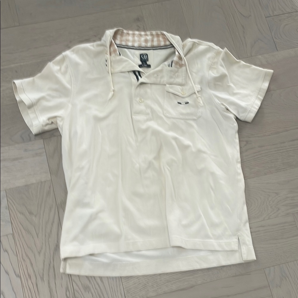 Men's Cream Polo Shirt